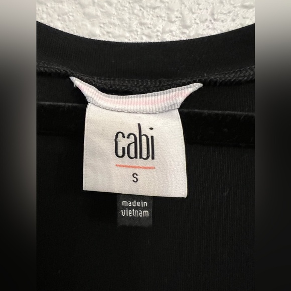 CAbi Formal Tee 5928 Black small - Picture 4 of 5